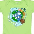thumbnail image 4 of Inktastic Earth Day Turtle Planet with Waves and Birds Boys or Girls Baby Bodysuit, 4 of 5