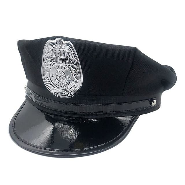 Gorra de policía GUDVES Captain Cosplay para adultos