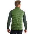 thumbnail image 2 of Hat and Beyond Mens Sleeveless Classic Solid Zip Puffer Ultra Lightweight Down Vest (Medium, Forest Green), 2 of 7