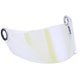 thumbnail image 1 of Visera para casco de motocicleta, lente facial ajustable a prueba de rayos UV para casco de motocicleta FF358 FF396, rojo transparente, 1 of 10