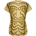 thumbnail image 2 of Tiki God Gold Face Luau All Over Womens T Shirt Multi LG, 2 of 2