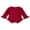 Wine Red, variant on RUINIXCW Newborn Baby Girl Knit Sweater Romper Infant Baby Girl Fall Winter Clothes Basic Solid Color Ruffle Long Sleeve Bubble Bodysuit Pullover Top