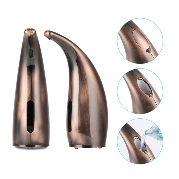 Soap Dispenser,Infrared Hand-free Countertop Auto Hand 300ml Kitchen Sink Soap Dispenser Dsfen