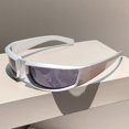 thumbnail image 4 of KAMMPT-gafas de sol de estilo Punk Y2k para hombre y mujer, lentes de sol a la moda con espejo para exteriores, populares, para ciclismo, 4 of 4
