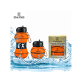 thumbnail image 5 of Ethletico Silicone Basketball Shaped Collapsible Water Bottles for Kids, 19 oz./550 ml, 5 of 5