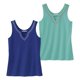 thumbnail image 1 of Atlas For Women - Camiseta Sin Mangas para Mujer - Pack de 2 (Turquesa, Marino), 1 of 3