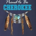 thumbnail image 3 of CafePress - Proud To Be Cherokee Long Long Sleeve Dark T Shirt - Long Sleeve Dark T-Shirt, 3 of 4