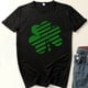 thumbnail image 2 of Moda mujer Casual cuello redondo St. Patrick's Day impreso camiseta suelta manga corta Tops blusa Pompotops hkajfhjk458778, 2 of 3