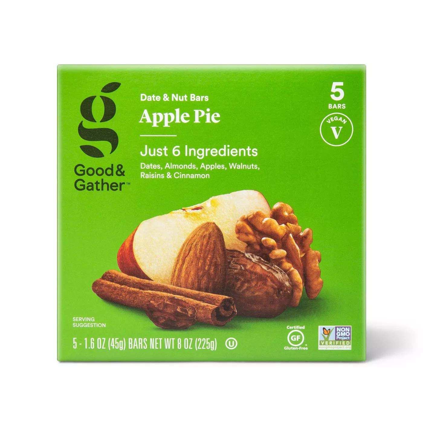 Good & Gather Apple Pie Nutrition Bars 5ct 8 oz