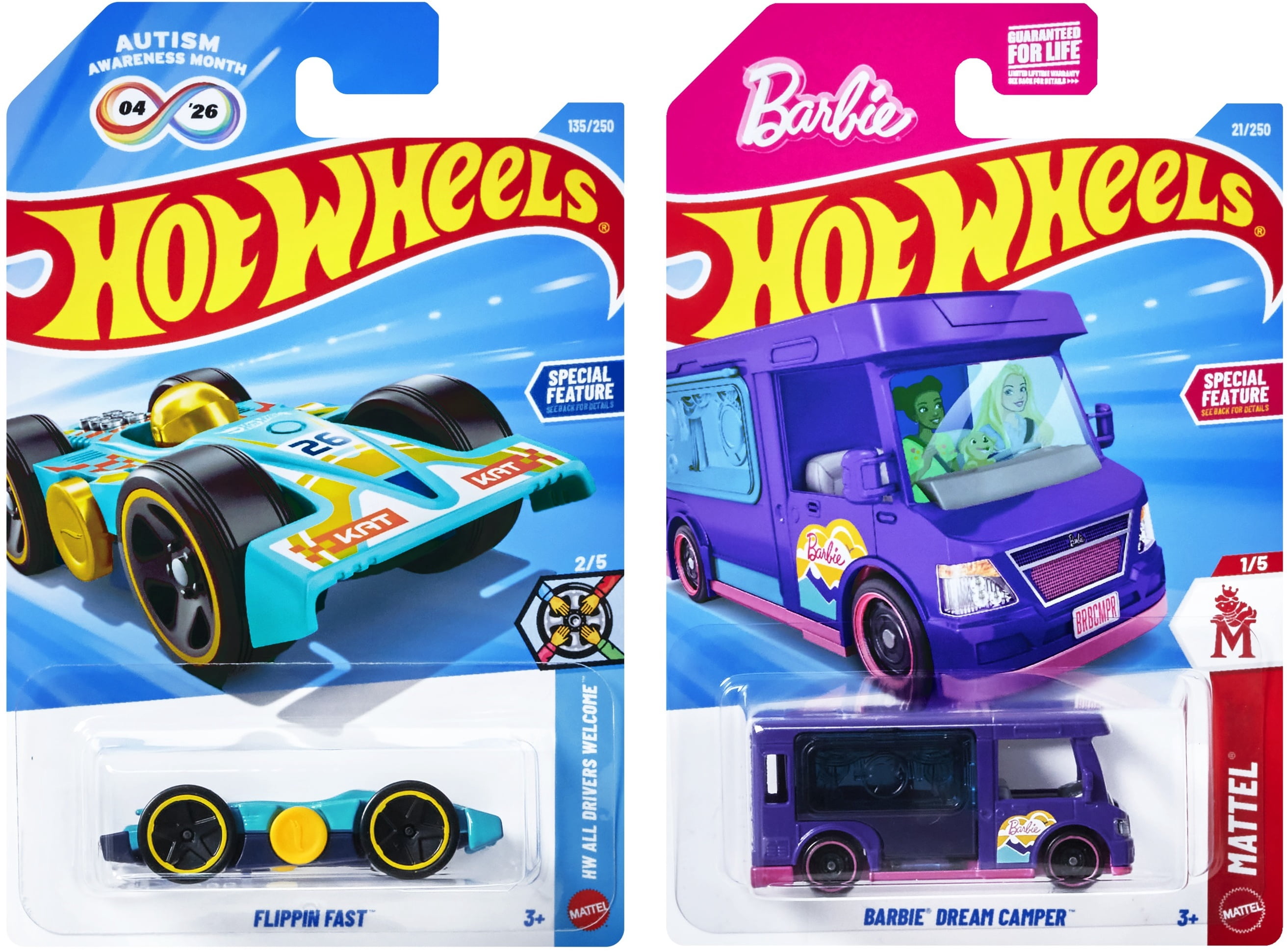 Hot Wheels Basic 1:64 Car 72-Piece F Assortment