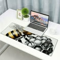 thumbnail image 6 of nygtbtfer Vintage Retro Flower Art Bee Flower Abstract Plant Minimalist Art Mouse Pad Vintage Farmhouse Country Anti Slip Gaming Mouse Pad for Laptops Office Computer Mouse Pads Gift for Women Men, 6 of 6