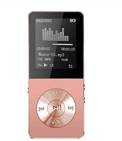 Mp3 Player with FM Radio Recording Function Build-in Speaker Expandable Up to 64GB with Noise Isolation Wired Earbuds Hotechs Hi-Fi Sound 