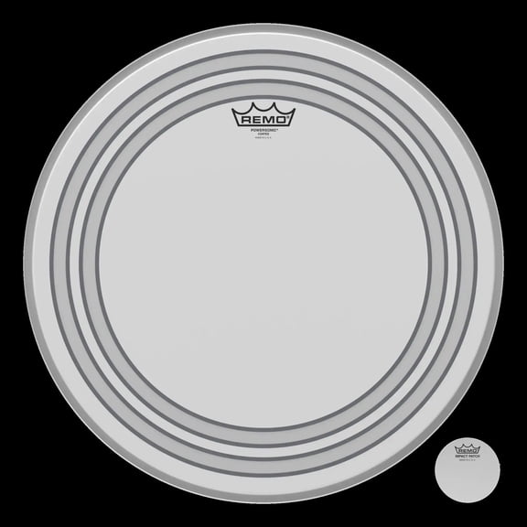 Remo Powersonic Coated Bass Drum Head 18 inches