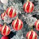 thumbnail image 1 of Adornos navideños para árbol con perlas | Decoraciones colgantes navideñas para el hogar, interiores y árbol | Colgante navideño festivo para coronas, guirnaldas y decoración de fiestas, 1 of 6