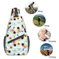 thumbnail image 5 of Lsque Submarine With Fishes Undersea Pattern Cross Chest Bag Diagonally – Premium Durable Front Chest Sling with Adjustable Padded Strap, High-Capacity Storage, 5 of 8
