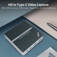 thumbnail image 2 of Captura de video de HD a tipo C 4K60Hz HDR Pass-through 4K30Hz Captura de soporte Micrófono en Irfora Captura de video, 2 of 4