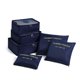 thumbnail image 1 of SZTXJ 6-in-1 Luggage Organizer Set for Travel, Different Sizes Cubes Waterproof Travel Storage Bags, Nylon Suitcase Organizers 3 Cubes + 3 Travel Bags, 1 of 5