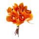 thumbnail image 1 of Decoración De Orquídeas De Imitación De 6 Tallos, Arreglo Floral Vibrante Impreso En 3D Para Decoración Del Hogar, Fiesta De Boda, 1 of 7