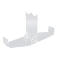 thumbnail image 1 of Acrylic Lightsaber Display Stand, Desktop Lightsaber Display Holder Rack, Suitable for Lightsabers, Daggers and Wands, Anti Slip Pad for Secure Protection, Aesthetic Appeal to Your, 1 of 7