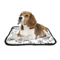 thumbnail image 2 of PKQWTM Snowflake Pet Dog Cat Bed Pee Pads Mat Cushion Potty Dogsblankets Crate Bed Kennel 20x24 inch, 2 of 3