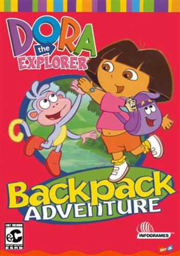 Dora the Explorer Backpack Adventure Computer Game ~ Join Dora & her Friends for Interactive Fun 