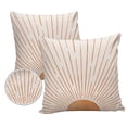 thumbnail image 2 of Outdoor Throw Pillow Cover Mid Century Abstract Sun Lines Waterproof Cushion Covers 2 Pack Terracotta Modern Minimal Art Pillow Cases Home Decoration for Patio Garden Couch Sofa, 2 of 7