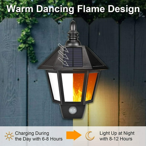 Solar fence on sale lights walmart