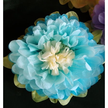 Turquoise Blue Flower - Quasimoon 16
