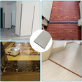 thumbnail image 5 of Floor Transition Threshold Strip ,Silver Doorway Edge Trim For Carpet To Tile Transition Strip,Bedroom Kitchen Bathroom Doors Reducer Floor Gap Cover - Gray, 5 of 5