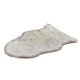 thumbnail image 1 of Alfombra lujosa y elegante Billuyoard piel de cordero sintética lavable a máquina Punta gris sobre fondo blanco, 1 of 6