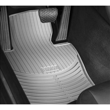 Bmw All Weather Mats - Genuine OE BMW All Weather Rubber Floor Mats - Front - Beige 82-11-2-318-677
