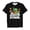 1-Black379, variant on Little Boy's Back To School Chalkboard Print T-Shirt Short Sleeve Classroom Graphic Tee Daily Top