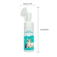 thumbnail image 3 of Limpiador de patas de mascotas en espuma sin necesidad de enjuague Limpiador de patas de perros y gatos 150 ml Líquido de limpieza suave que puede eliminar la suciedad y los olores Botella fácil de tr, 3 of 6