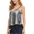 thumbnail image 2 of Aayomet Summer Tops For Women Womenâs Sleeveless Racer Back Tank Tops Halter Neck Crop Tops,Gray S, 2 of 5
