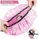thumbnail image 2 of Shower Cap For Women. Adjustable Reusable. Extra Large. Double-layer Waterproof, 2 of 5
