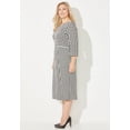 thumbnail image 3 of Catherines Women's Plus Size Liz&Me Ponte Knit Dress, 3 of 4