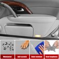 thumbnail image 3 of KBH Door Panel Armrest Cover Replacement for Acura RL 2005-2010, Leather Front Door Arm Rest Skin Upholstery for Car Interior Accessories, 1 Pair, Gray, 3 of 5