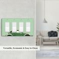 thumbnail image 5 of Hand Drawing Car Spring Grass Switch Cover Decorative Wall Plate / 4-Gang 4-Decor / Standard Size 4.5x8 in, 5 of 5