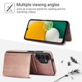 thumbnail image 3 of ELEHOLD Case for Samsung Galaxy A13 4G, 2-in-1 Magnetic Shockproof Leather Wallet Flip Case Cover, Detachable Card Holder with Stand,Rosegold, 3 of 6