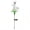 🔥 White_New#1205, variant on Solar Garden Lights with LED Fiber Optic Lilys and Hummingbirds Decorative Outdoor Lighting for Lawns Pathways Courtyards Auto On Off Weather Resistant Durable Plastic Multicolored Accent Yard Lamp