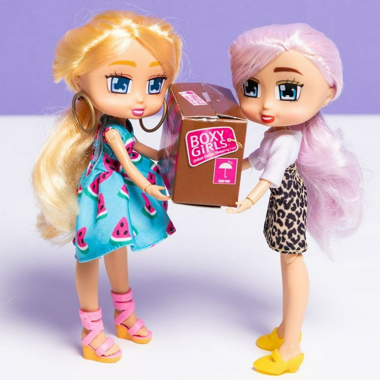 Boxy Girls - Pink Hair Jade Doll - Season (3) Fashion and Clothes