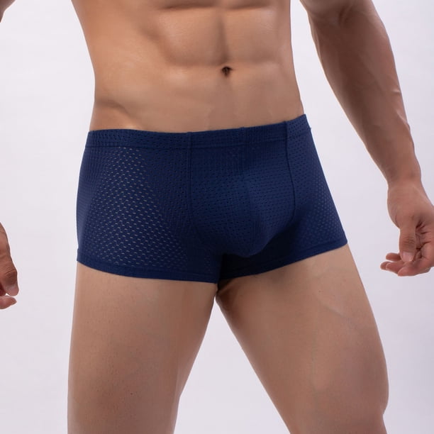 Calzones De Hombre Para Hombre, Ropa Interior Plana, Ajustada Y Transpirable, Pantalones Deportivos Casuales De Moda Con Ajuste Ceñido