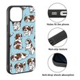 thumbnail image 2 of FINCIBO Soft Rubber Protector Cover Case for Apple iPhone 14 6.1" 2022, Shih Tzu Funny Playful Postures, 2 of 5