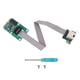 thumbnail image 2 of Mini Tarjeta PCIE, Tarjeta De Red Ethernet Confiable De Alta Velocidad De Transferencia Que Ahorra Espacio RJ45 2.5G Para Escritorio, 2 of 7