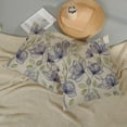 thumbnail image 5 of Spring Flower Pillow Covers 18x18 Watercolor Blue Floral Farmhouse Decor Throw Pillows Case for Couch Seasonal Pillowcase Outdoor Decorative Cushion Cases for Sofa Bed Decorations Set of 2, 5 of 6