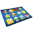 thumbnail image 3 of Super Mario Area Rug - 40x54" - 100% Nylon With Latex Backing - Decorative Rug For Your Home, 3 of 5