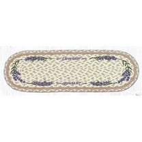 Capitol Importing 49-ST611L 27 x 8.25 in. Lavender Oval Stair Tread