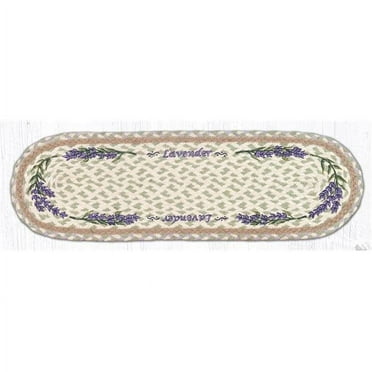 Capitol Importing 49-ST611L 27 x 8.25 in. Lavender Oval Stair Tread