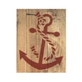 thumbnail image 2 of Anchor and Rope Nautical Stencil Template Reusable 8.5 x 11 for Painting on Walls, Wood, Etc. By Stencilville, 2 of 2