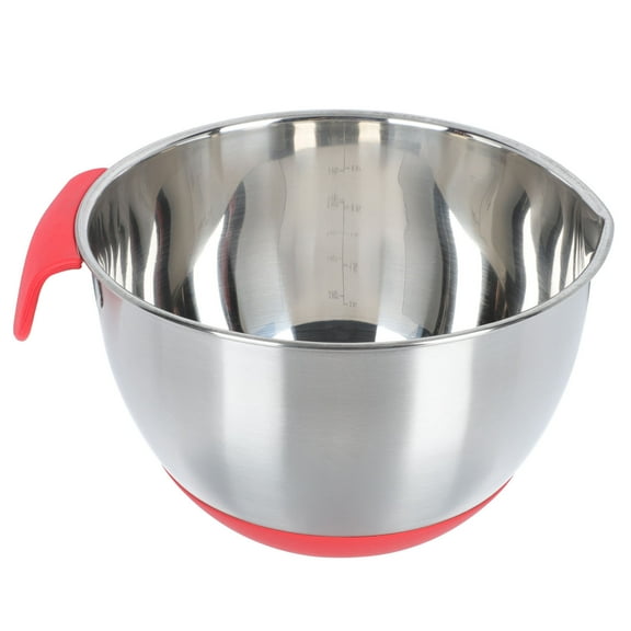 WHAMVOX Egg Beater Sourdough Mixing Bowl Kitchen Salad Red